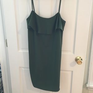 Zara Green Shift Dress